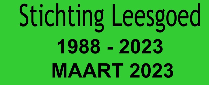 Leesgoed Maart